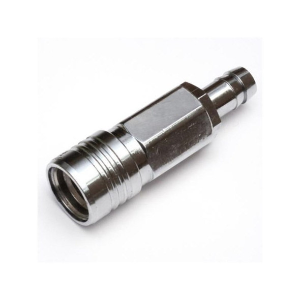 Gardiner QC Coupling with Shutoff to 1/2in Barb