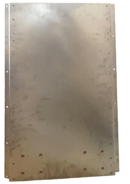 ProTool Wall Mount 5 RO Housings 2 Sump, metallic wall mount with multiple screw holes for installation.