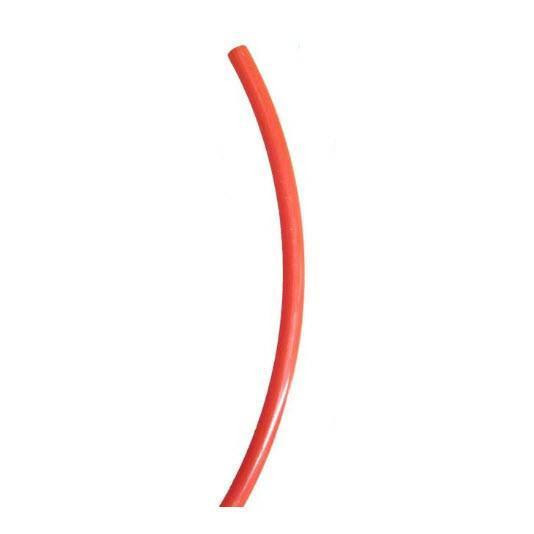 ProTool Tube 1/2in John Guest per ft - Red, a flexible red plastic tube used for plumbing or fluid transfer applications.