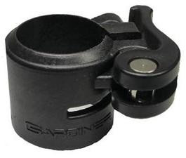 J.Racenstein Gardiner Clamp #11 Complete for Poles, black clamp with adjustable screw mechanism for securing to poles.