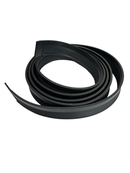 Wagtail squeegee rubber for window cleaning black