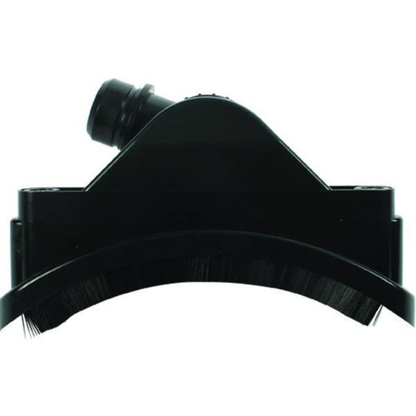 J.Racenstein Brush Round Surface 8in to 1Ft Diameter, industrial cleaning brush with a curved design and bristles for surface polishing and scrubbing.