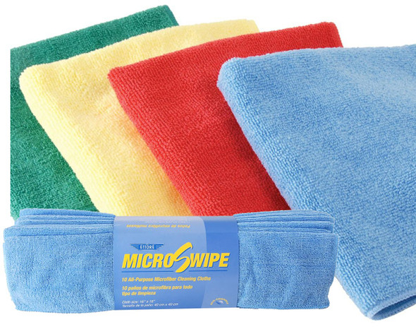 Ettore MicroSwipe Microfiber Towel  10 Pack