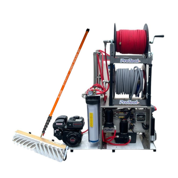 Solar Skid + Rotary Brush Dual User Kit