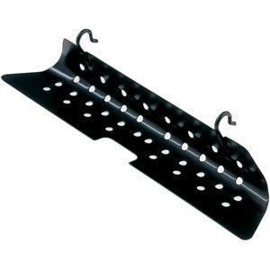 Unger Bucket BigPro Drain Tray Unger, black plastic drain tray with multiple holes and hooks for window cleaning tools.