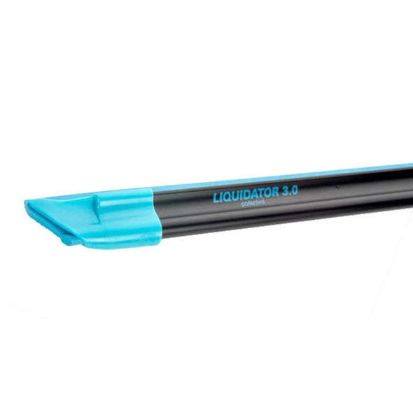 Moerman Liquidator Channels Moerman, a professional dental tool with a black and blue design used for dental procedures.