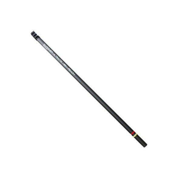 Gardiner Pole Systems Gardiner Ultimate Section Extension Pack, long black extendable pole with branding and red marking near the end.