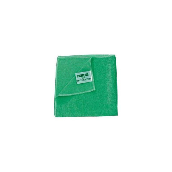 Unger Micro Wipe, green microfiber cleaning cloth.