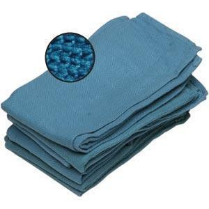 ProTool Towel Surgical New per LB, stack of blue surgical towels with magnified close-up of fabric texture