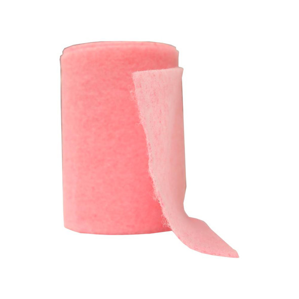J.Racenstein Dusting Pad Super Sticky 30ft Roll IPC, pink dusting pad roll with adhesive surface for cleaning and dusting.