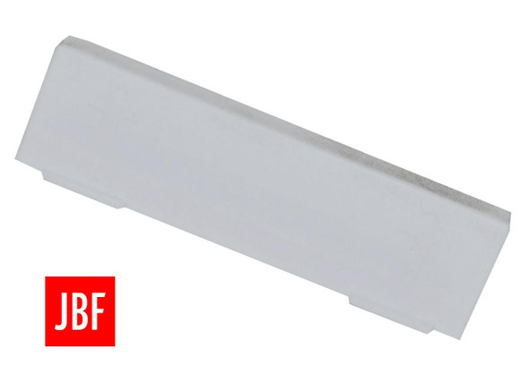 JBF Cover Handy Scraper 03in, white plastic scraper with flat edge for cleaning and surface preparation.
