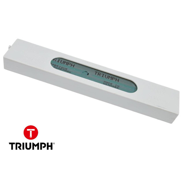 Triumph Blades Triumph Carbon 06 inch 0.20mm Thick, 25 Pack - image of a pack of replacement blades with a white container and a window showing the blades inside.