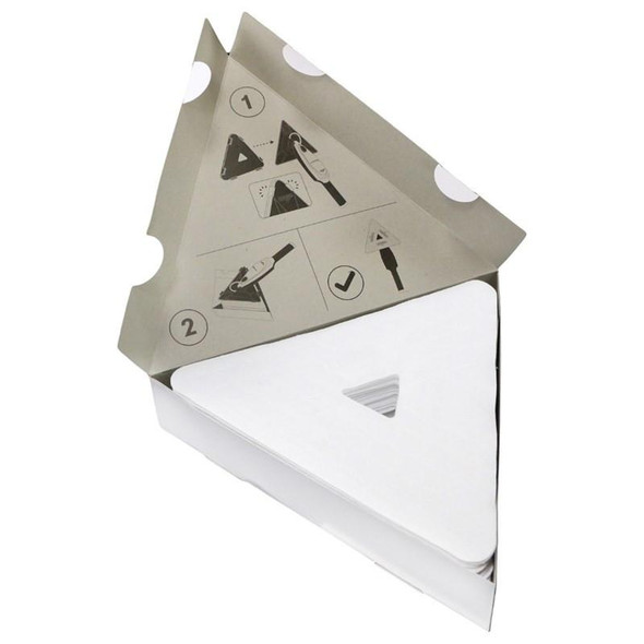 Unger Stingray QuikPad Adapter Kit, image showing installation instructions printed on the packaging.