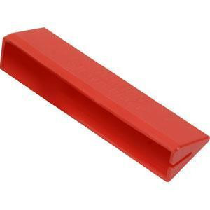 Ettore Scraper Cover Scrapemaster 04in, red plastic scraper cover for tools and surfaces.