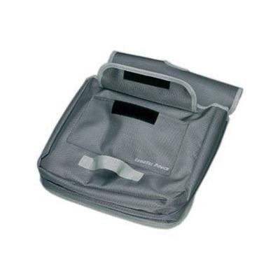 Unger Holster ErgoTec Pouch Unger, gray flexible carrying pouch with adjustable strap and storage compartment.