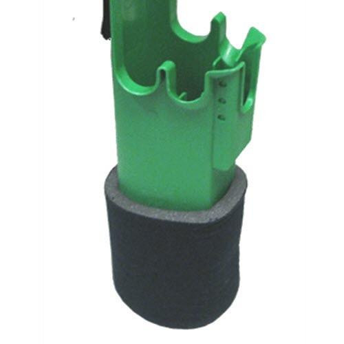 ProTool Drip Guard for side buckets, green plastic drip guard with foam base for stability.