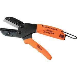 ProTool Multi-Cut XP-1 Cutting Tool Ronan, the image shows a versatile cutting tool with black and orange handles designed for precision cutting tasks.
