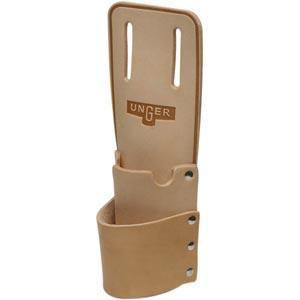 Unger Holster Henrys Double Unger, beige rubber utility belt holster with multiple slots for tools and an open pocket for easy access.