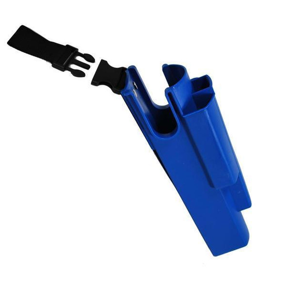 Pulex Holster Tubex Blue Pulex, blue holster for cleaning tools with black adjustable strap and holder