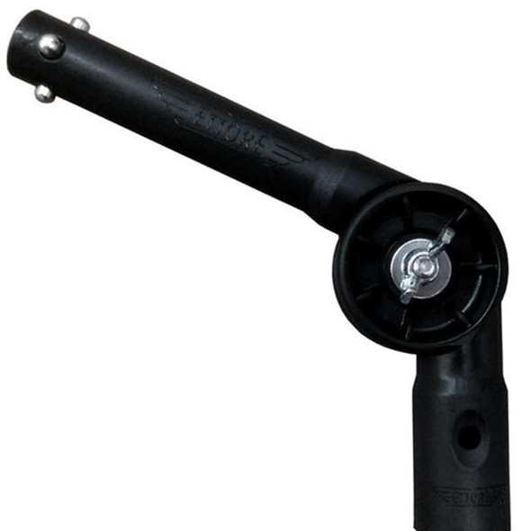 Ettore Pole Adapter Universal Ettore, versatile black pole adapter for cleaning tools and equipment.