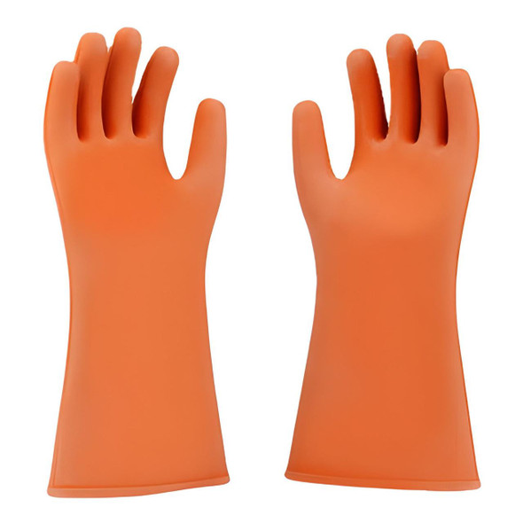 J.Racenstein Gloves 12kv Rated Class 0 Medium Natural Rubber, safety rubber gloves for electrical safety and protection.