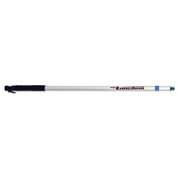 J.Racenstein Pole Telewash Flowthru 3-5 ft 2-section professional cleaning pole, extendable telescopic cleaning tool with flow-through feature for efficient window and high-reach cleaning.