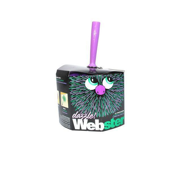 Ettore Duster Cobbert Ettore, a dusting tool with a distinctive design featuring a stylized animal face on the cleaning head with purple handle.