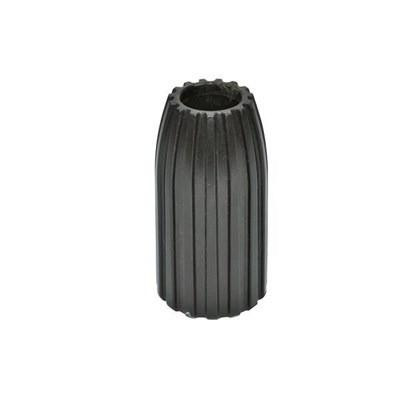 ProTool Collar 3 for 30ft Pole, black rubber collar with ribbed exterior designed for pole attachment.