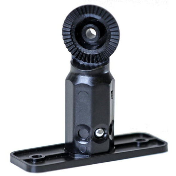 J.Racenstein Brush LOCT Upgrade Kit Tucker, black plastic mounting base with a gear-like attachment head for precision brush upgrades.