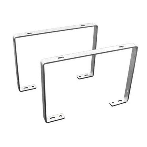 J.Racenstein Reel Stacking Kit Valley, metal frame brackets for organizing fishing reels.