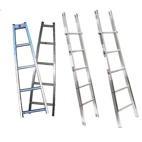 J.Racenstein Ladder Top 06ft Open Metallic Ladder, a set of metallic extension ladders suitable for professional and home use.