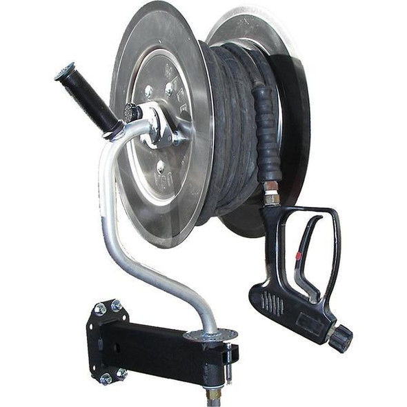 Reel PW 150ft 5000psi 400dg SS Pivoting