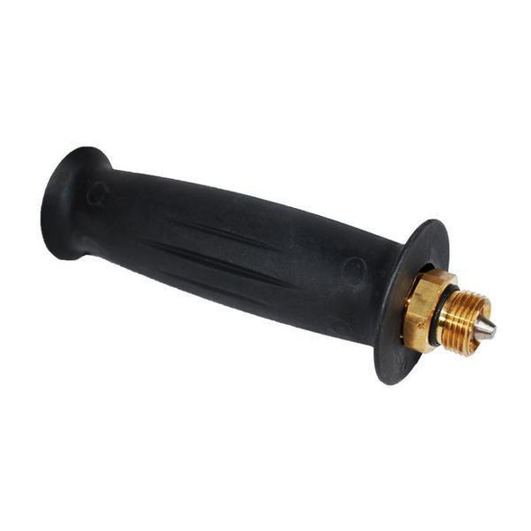 J.Racenstein Repair Kit ST-54, black rubber handle with brass fitting for repair and maintenance.