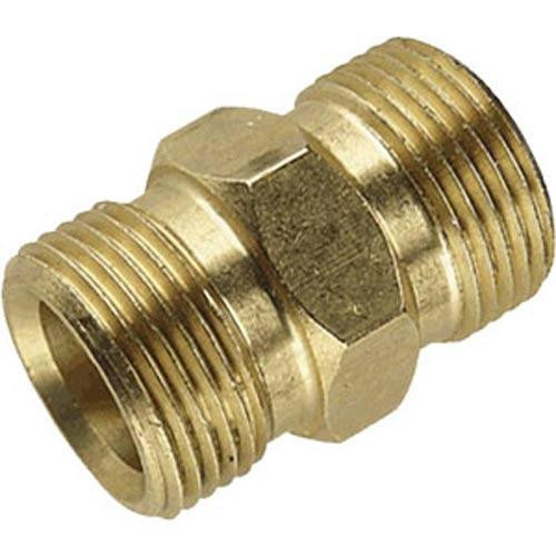 M22 14MM Male Plug to 14MM Male Plug Brass