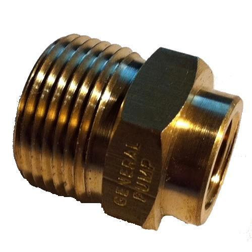 M22 14MM Male to 1/4in Female NPT Brass