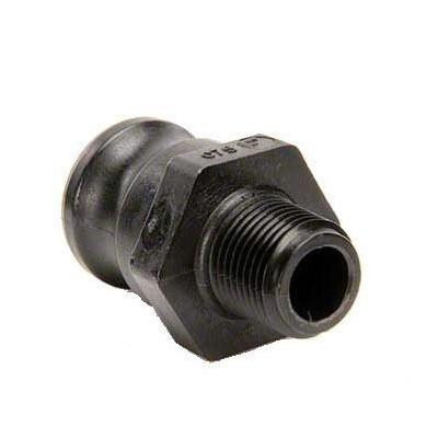 ProTool Coupling 3/4in M x 3/4in M thread Banjo, metal fitting with threaded ends for plumbing or hydraulic connections.
