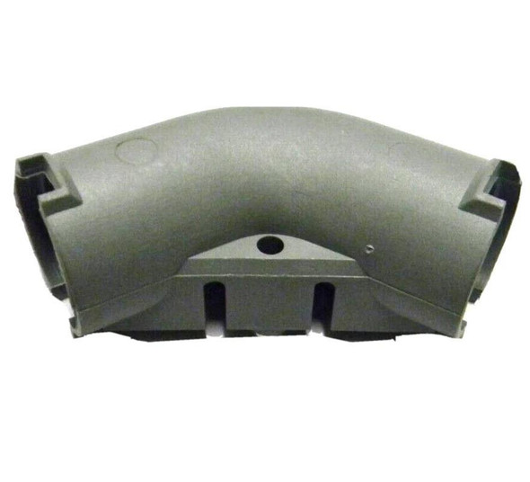 J.Racenstein P36/10 Connection Coupling, gray plastic curved connector component for electrical or mechanical connection.