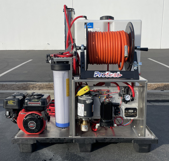 Dual User Solar Skid Brush Robot