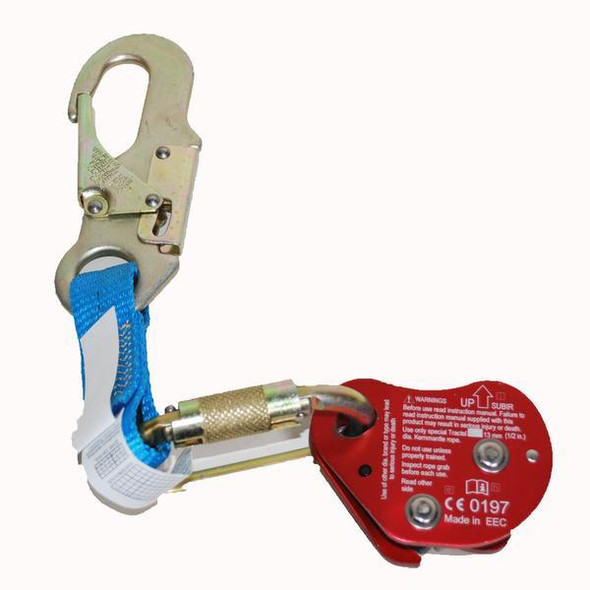 Rope Grab Stopfor S 1/2in w/12in Lanyard