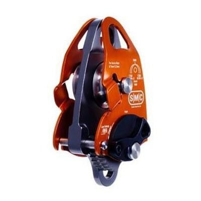J.Racenstein Advance HX Pulley SMC, close-up image of the orange and black industrial pulley with adjustable mechanisms.