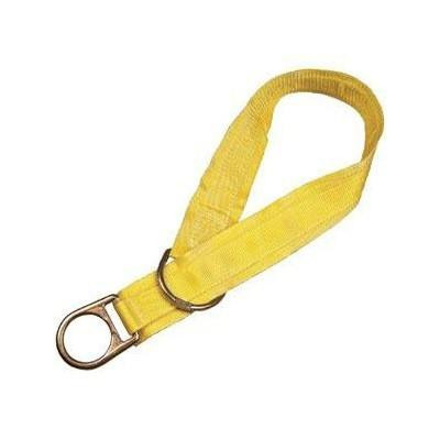 DBI/Sala Tie off Pad 3ft, yellow safety harness loop for fall protection and secure attachment.