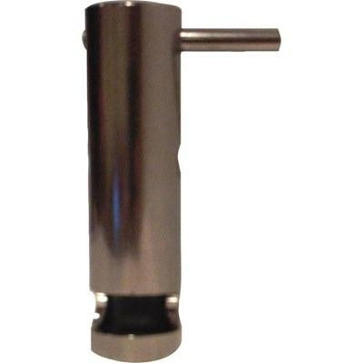 J.Racenstein Bar Brake 1in Top SS with tie off pin, stainless steel brake component for machinery or equipment.