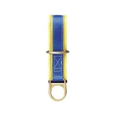J.Racenstein Tie off 2 Metal Rings 08ft length, yellow and blue strap with metal rings at each end for securing and tying.