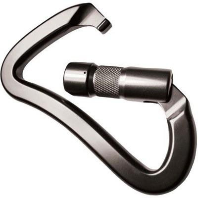 J.Racenstein Carabiners Crossover Dual Lock Alum ANSI, a sturdy aluminum carabiner with a crossover dual lock mechanism and ANSI safety certification.