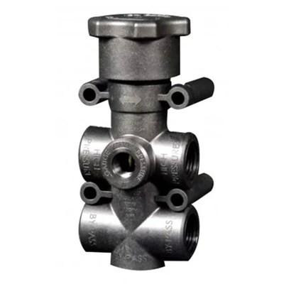 J.Racenstein Pump Regulator 180 PSI for 110V carts, black and metallic pump regulator with multiple connection points.