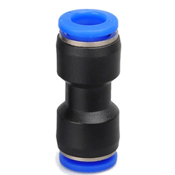 ProTool 5/16 Push Fit Union Connector, plastic push fit pipe fitting with blue O-ring for quick connection