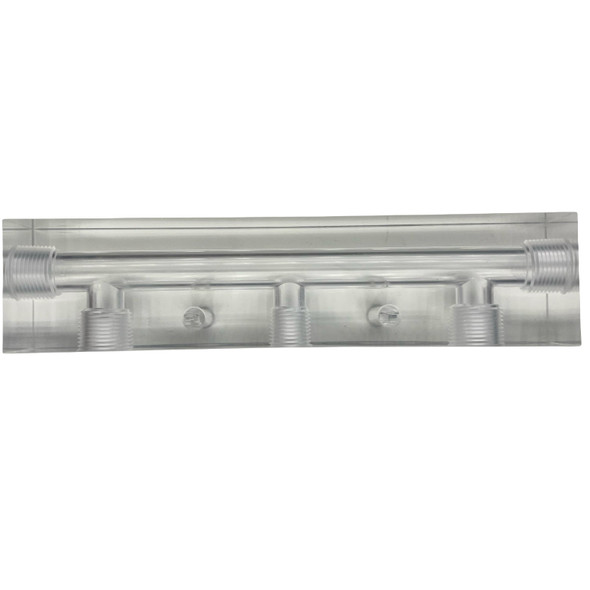 Acrylic Clear 5-Port Softwash Metering Block