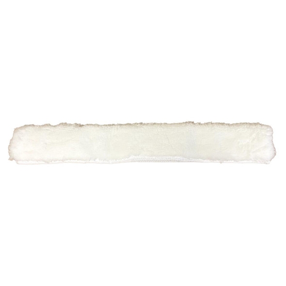 TRADEWRX White Sleeve, soft and fluffy white protective sleeve for medical or industrial use.
