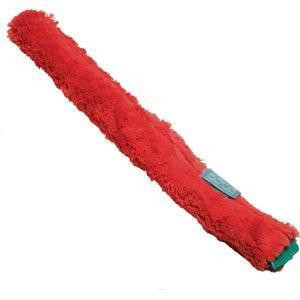 Unger Sleeve MicroStrip Red 18in Unger, red microfiber cleaning sleeve for window cleaning tools.