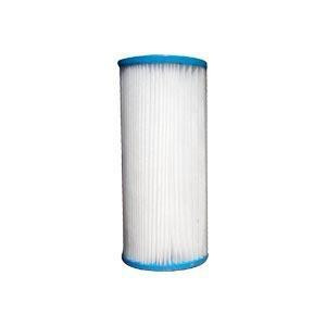 Pulex Sediment Filter for RO/DI Cart Eagle, cylindrical white water filter with blue end caps for high-quality water filtration.